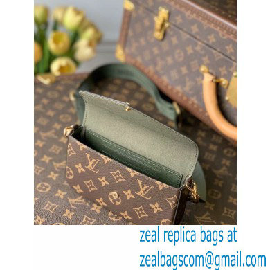 Louis Vuitton Monogram Canvas Felicie Strap  &  Go Bag M80091 Khaki Green 2021